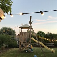 Varm-vit glödtråds LED lampa, dimbar - 3 watt