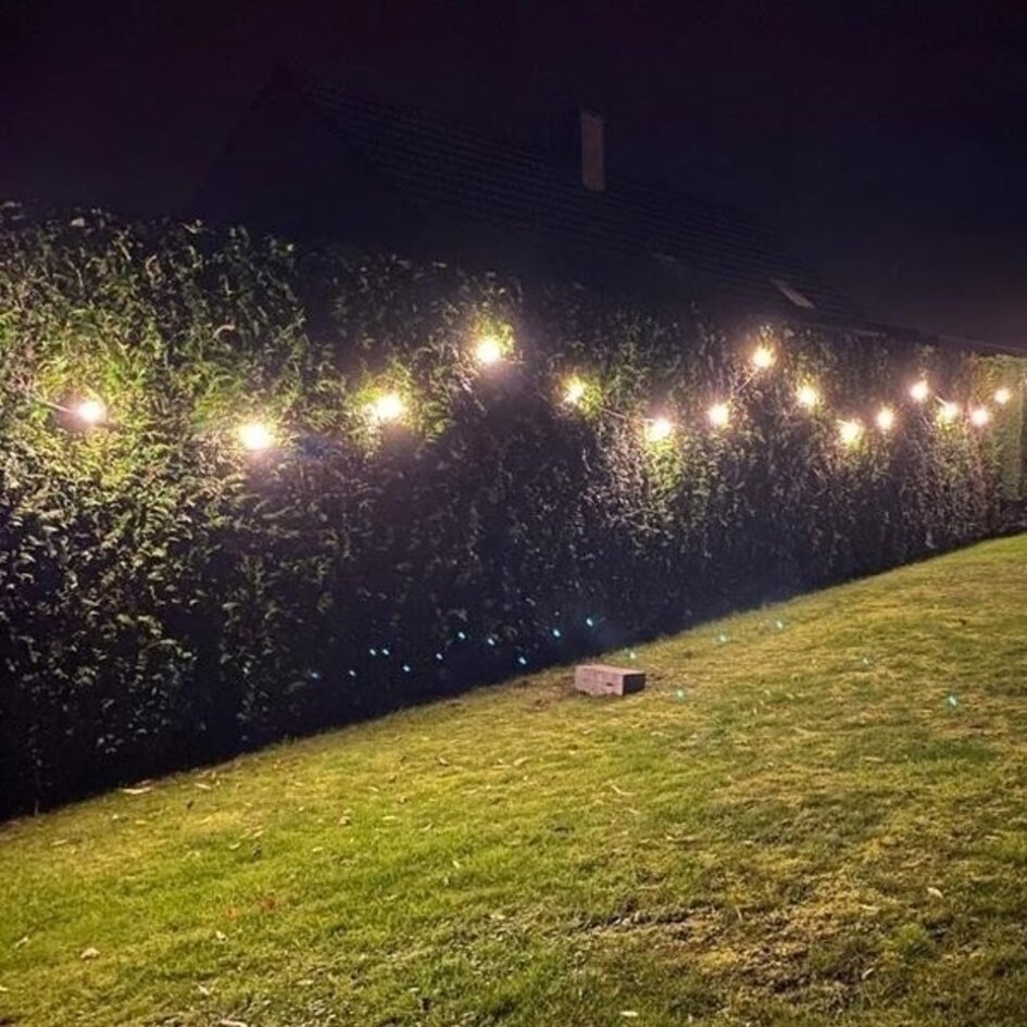 5W DNA spiral lampa, 1 800K, bärnstensglas Ø60 - dimbar