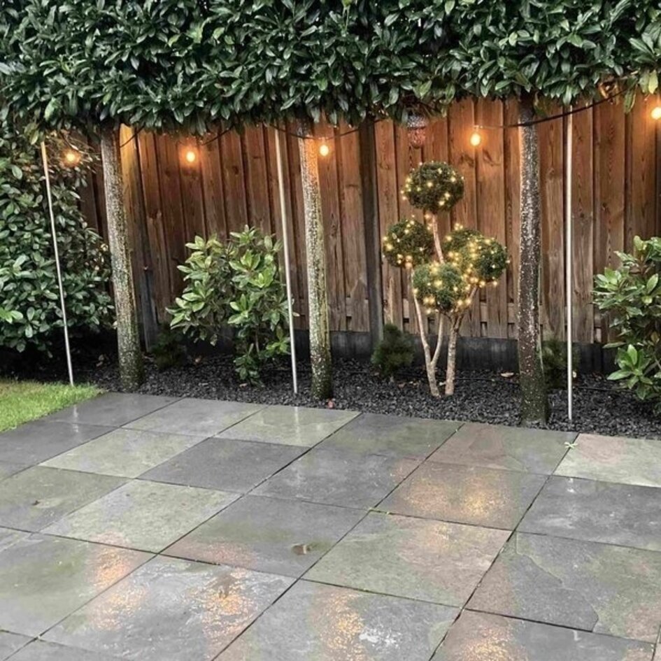 5W horisontell spiral lampa, 1 800K, bärnstensglas Ø60 - dimbar