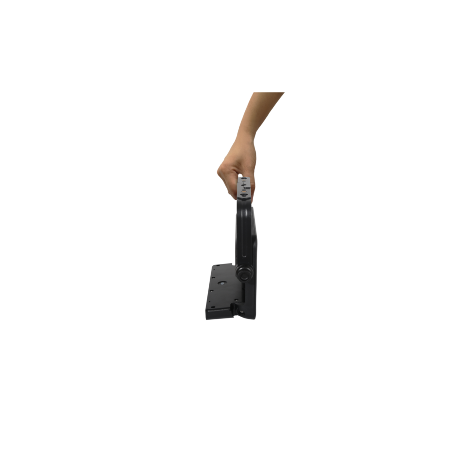 Soldrivna utomhus vägglampan Robo 5W med sensor - svart