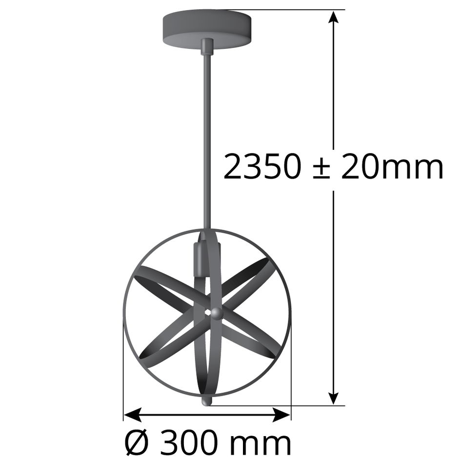Pendellampa Anna - excl. ljuskälla