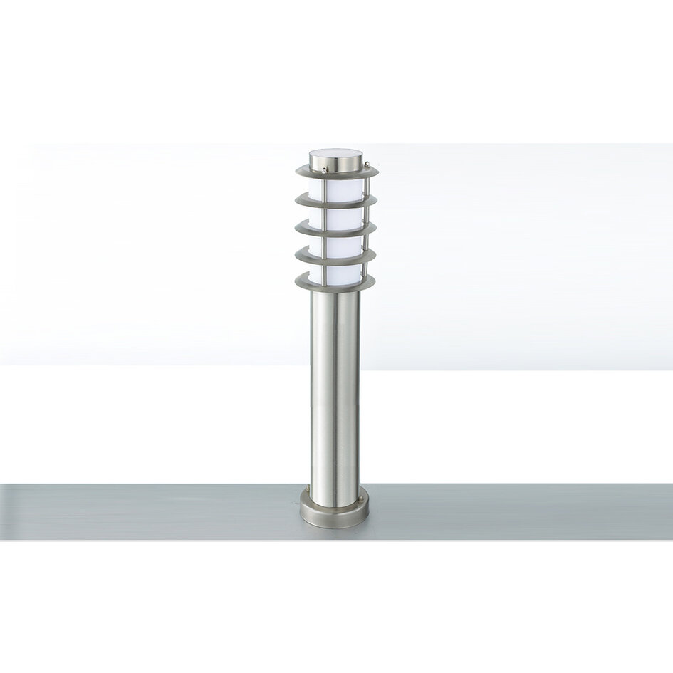 Golvlampa Silvio i-rostfritt - 50 cm