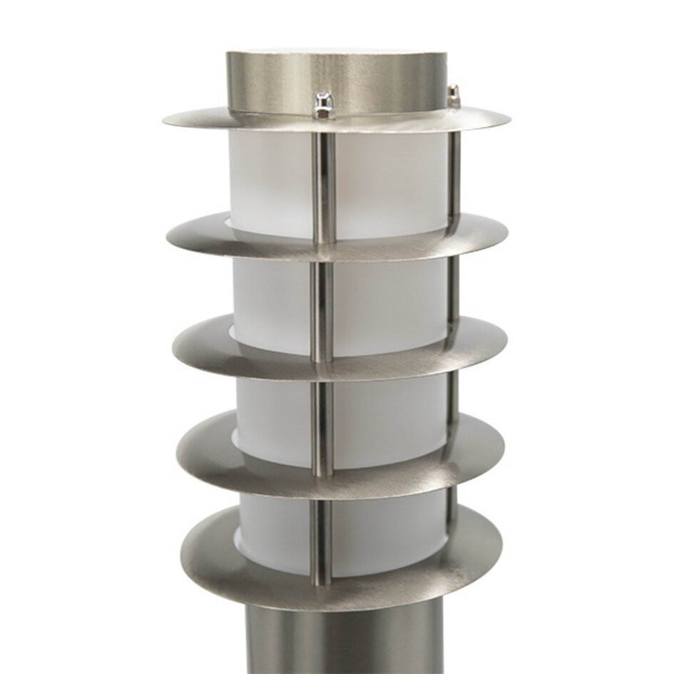 Golvlampa Silvio i-rostfritt - 50 cm