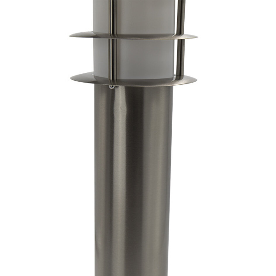 Golvlampa Silvio i-rostfritt - 50 cm