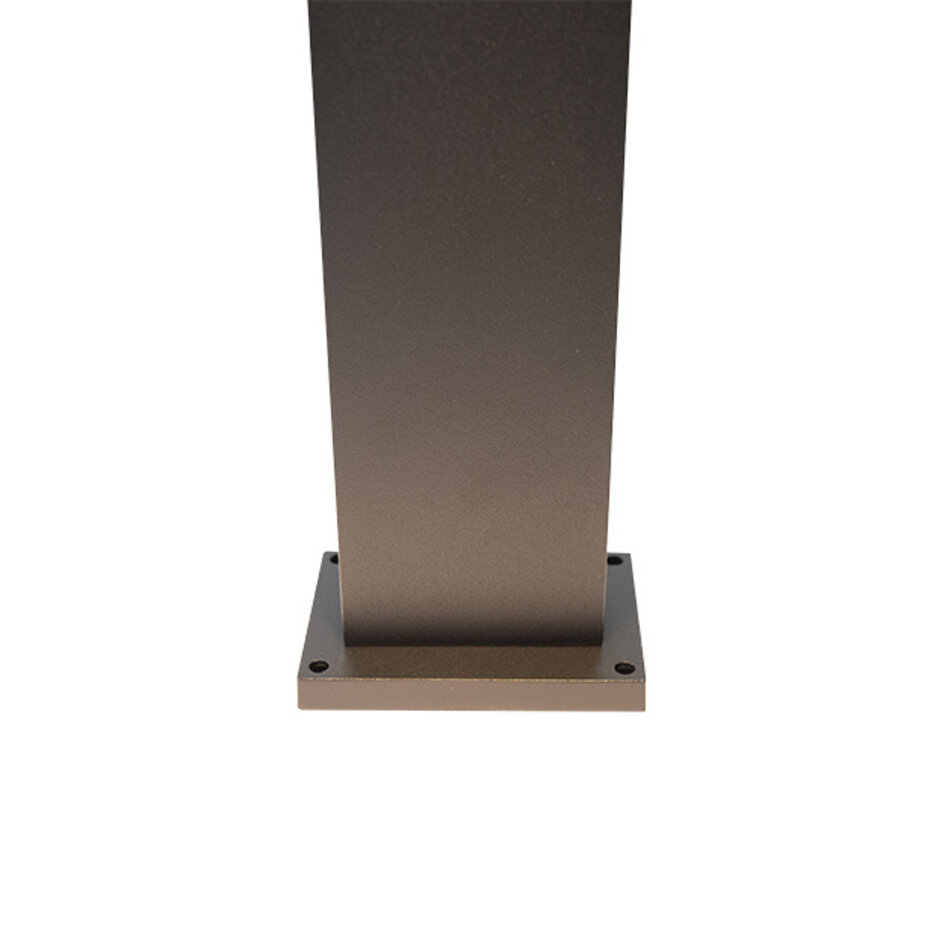 Industriella svarta golvlampan Simone - 50 cm