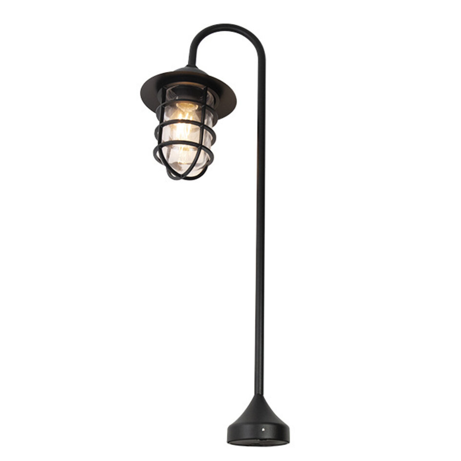 Lantliga golvlampan Dave - svart