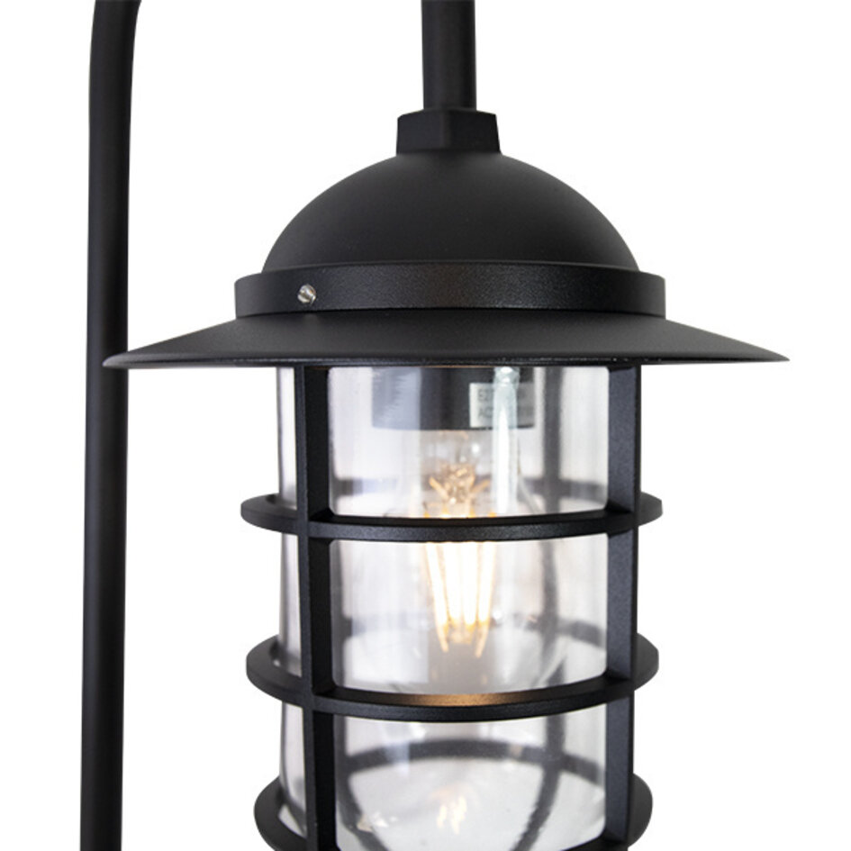 Lantliga golvlampan Dave - svart