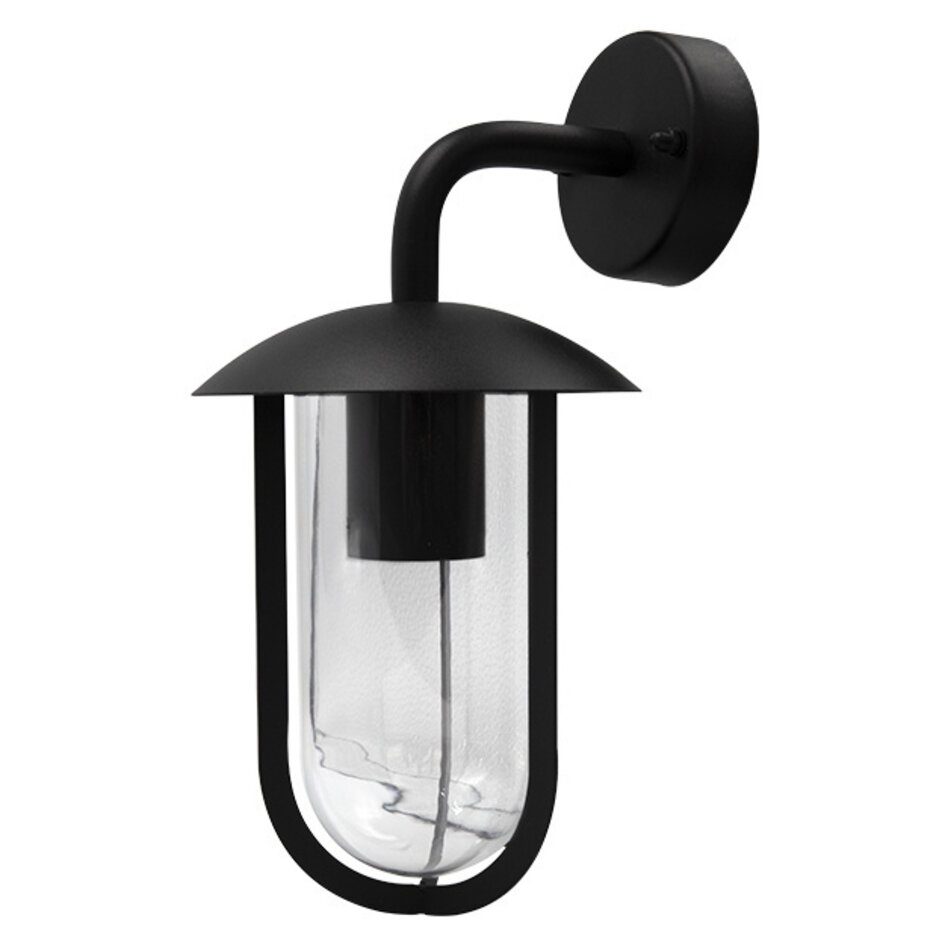 Sommarhus lampan Davide i rostfritt - svart