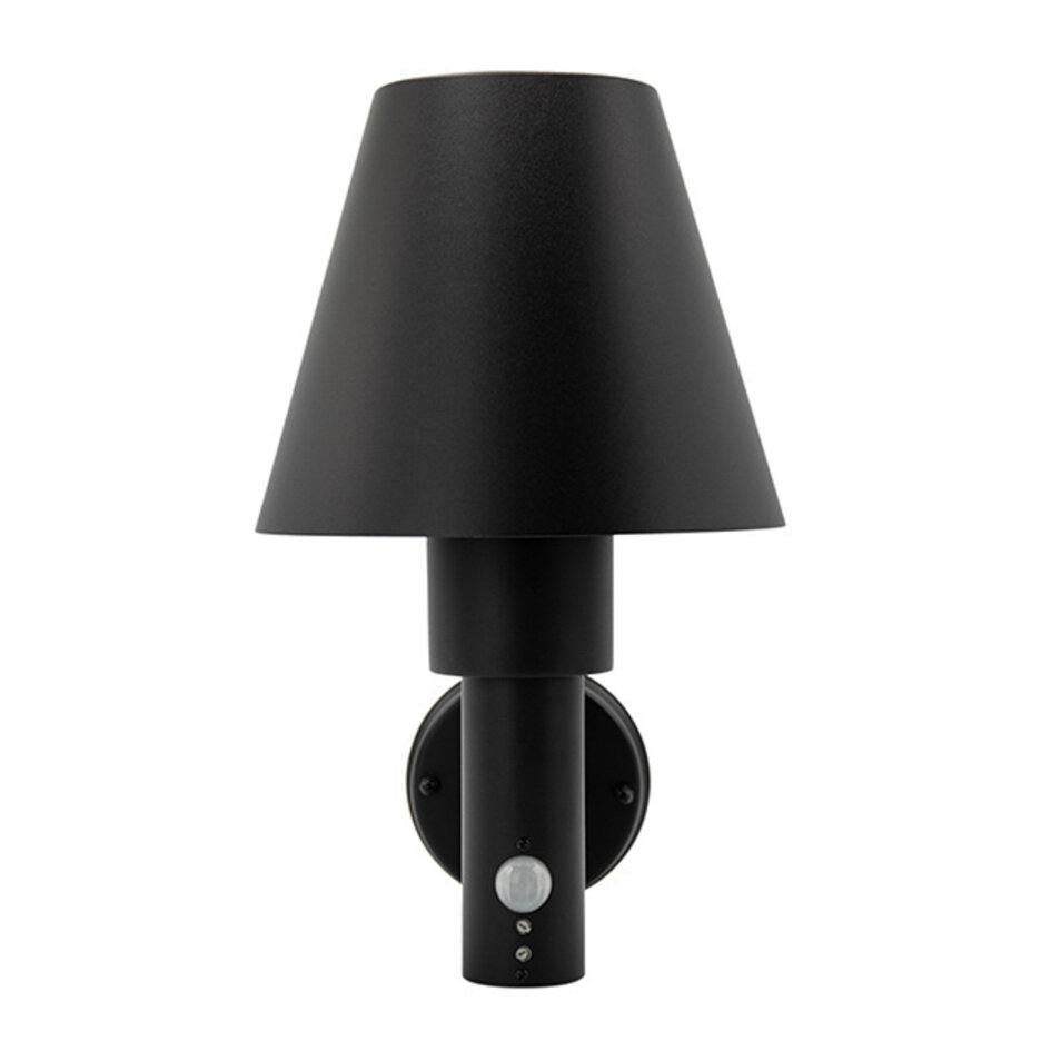 Utomhus vägglampa med skärm och sensor - Marta