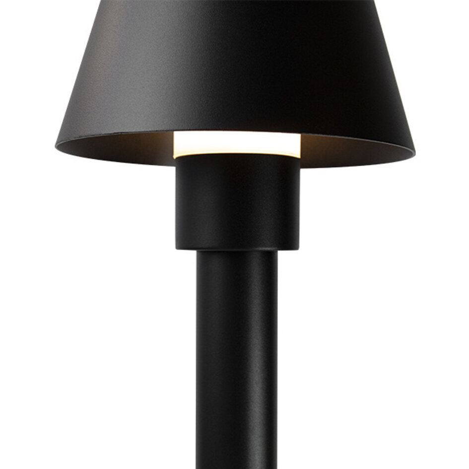 Moderna utomhuslampan Bruno svart, 80 cm