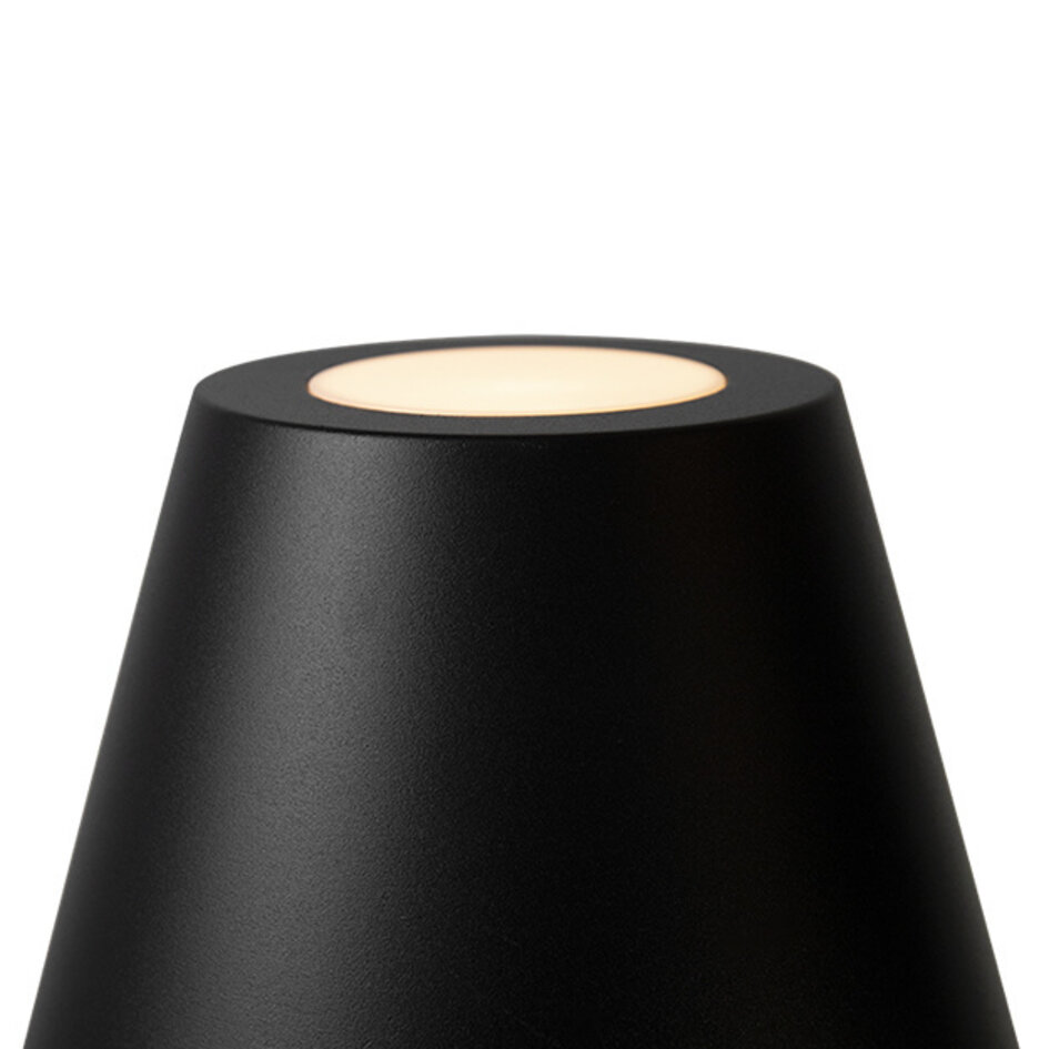 Moderna utomhuslampan Bruno svart med sensor, 80 cm