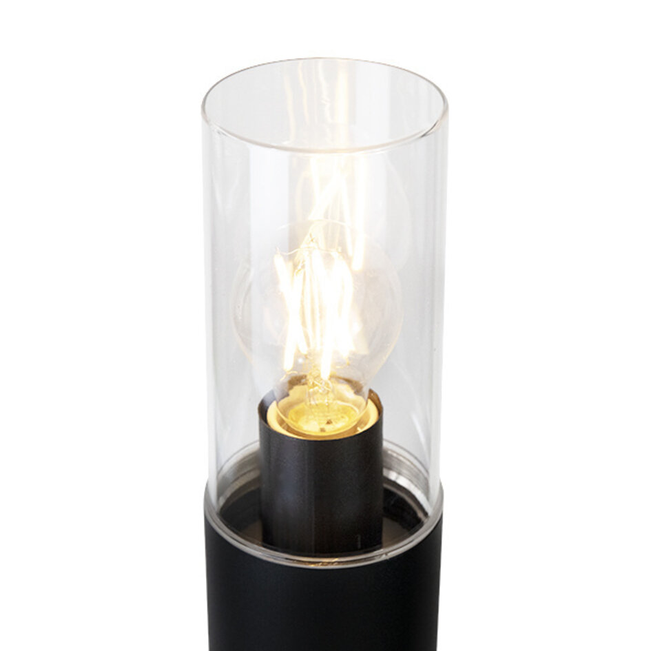 Svarta Stella i rostfritt stål,  80 cm