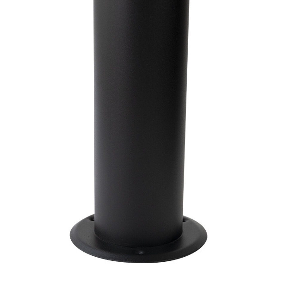 Svarta Stella i rostfritt stål,  80 cm