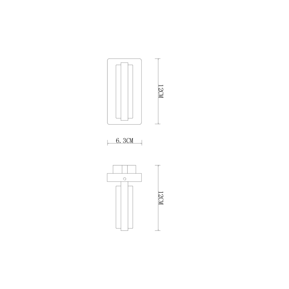 Modern utomhus vägglampa Lorenzo IP44 - antracit