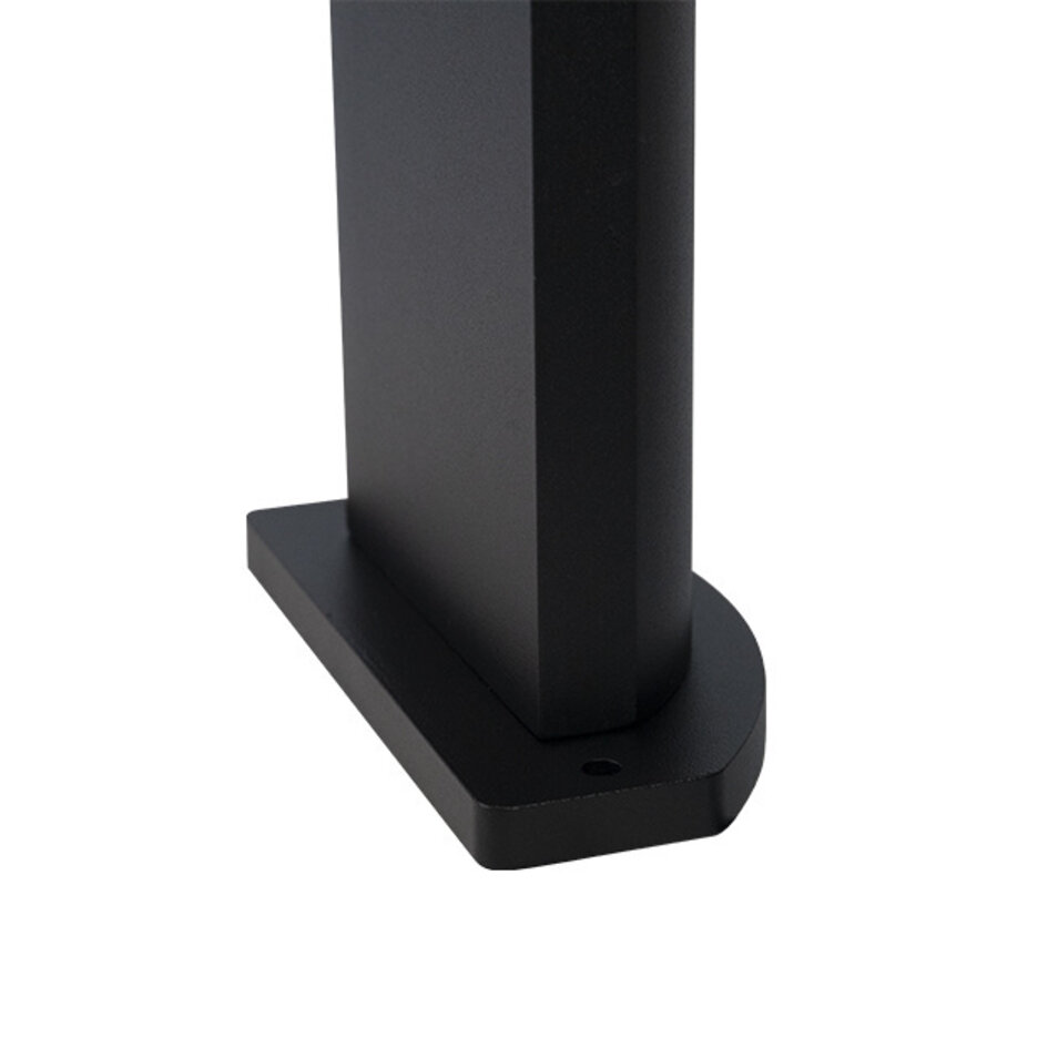 Svarta golvlampa Francesco, 50cm