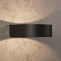 Modern utomhus lampa Leo - svart