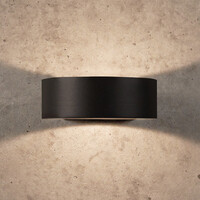 Modern utomhus lampa Leo - svart