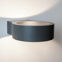 Modern utomhus lampa Leo - svart