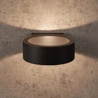 Modern utomhus lampa Leo - svart