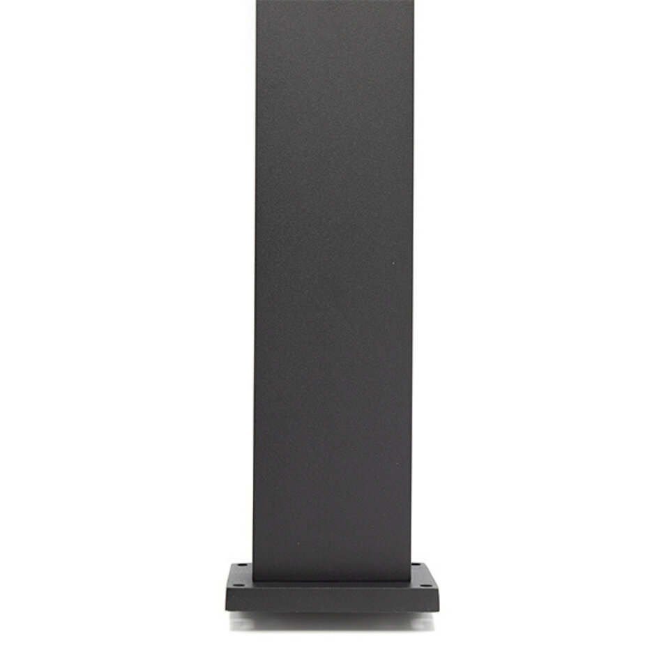 Svart solcell golvlampa med sensor Paulo - 50 cm