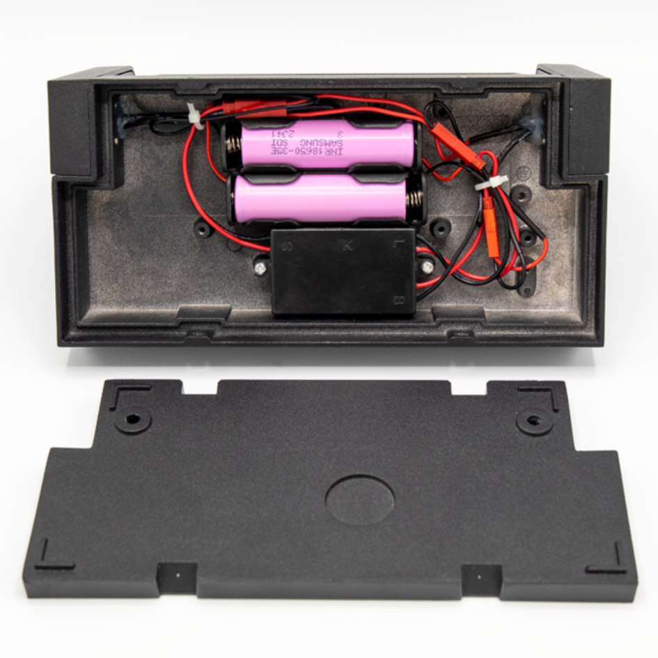 Justerbar vägglampa Berlin med solcell och sensor - svart