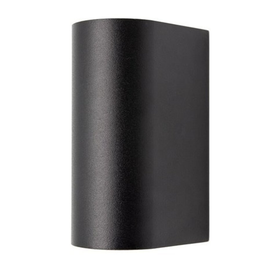 Modern rund vägglampa  Madame - svart