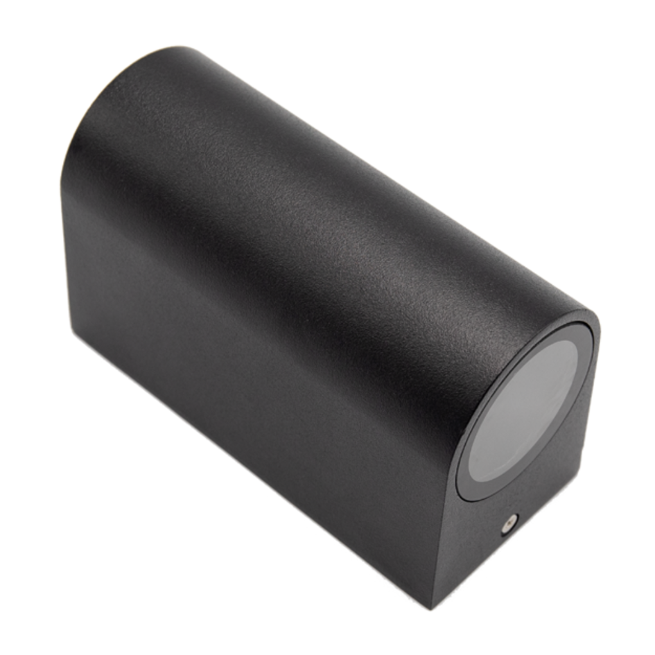 Modern rund vägglampa  Madame - svart