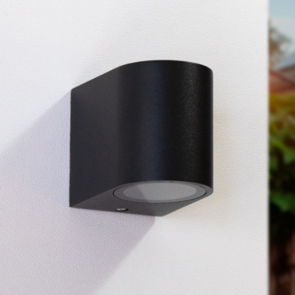 Modern vägglampa Nela - svart