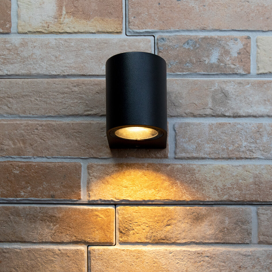 Modern vägglampa Nela - svart