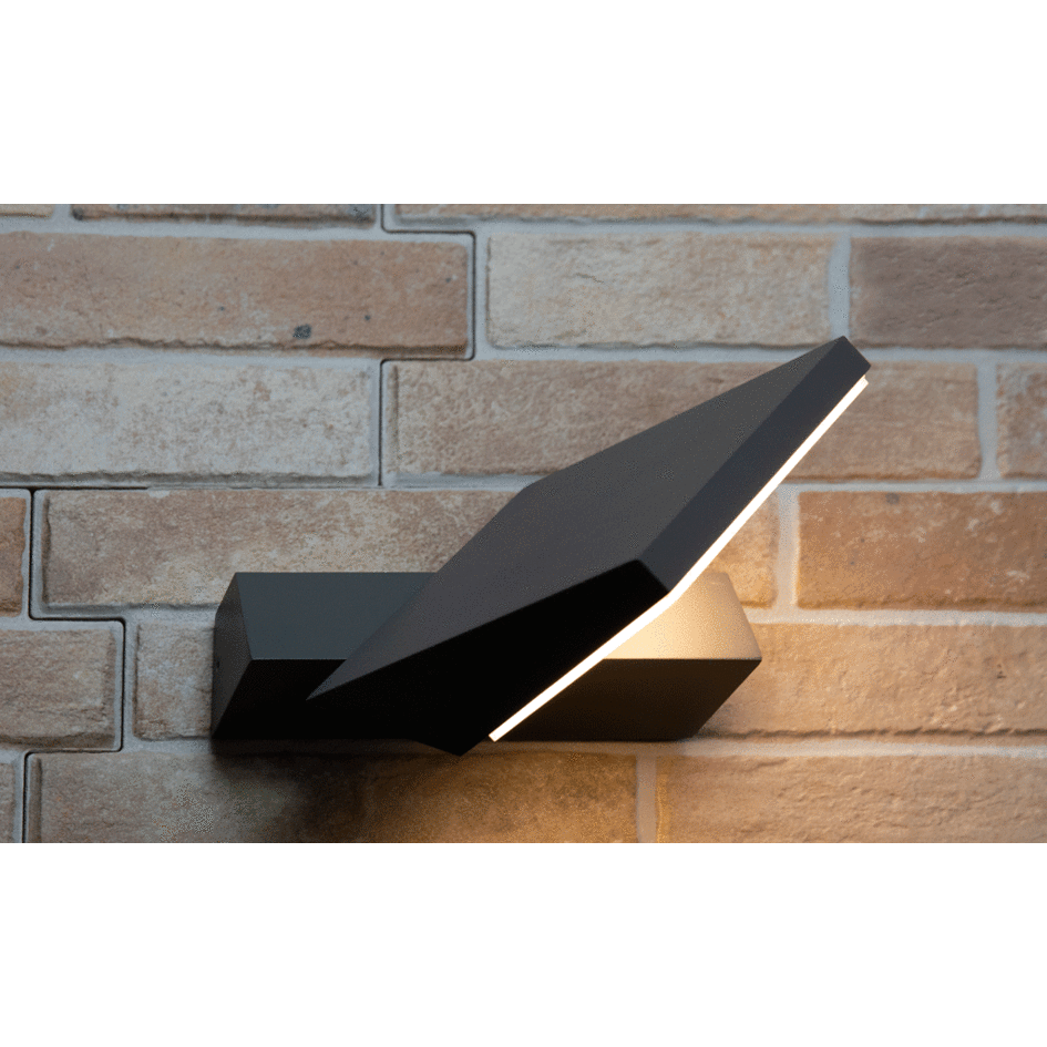 Utomhusvägglampa Argento - antracit