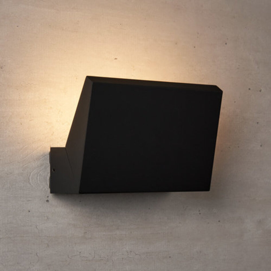 Utomhusvägglampa Argento - antracit