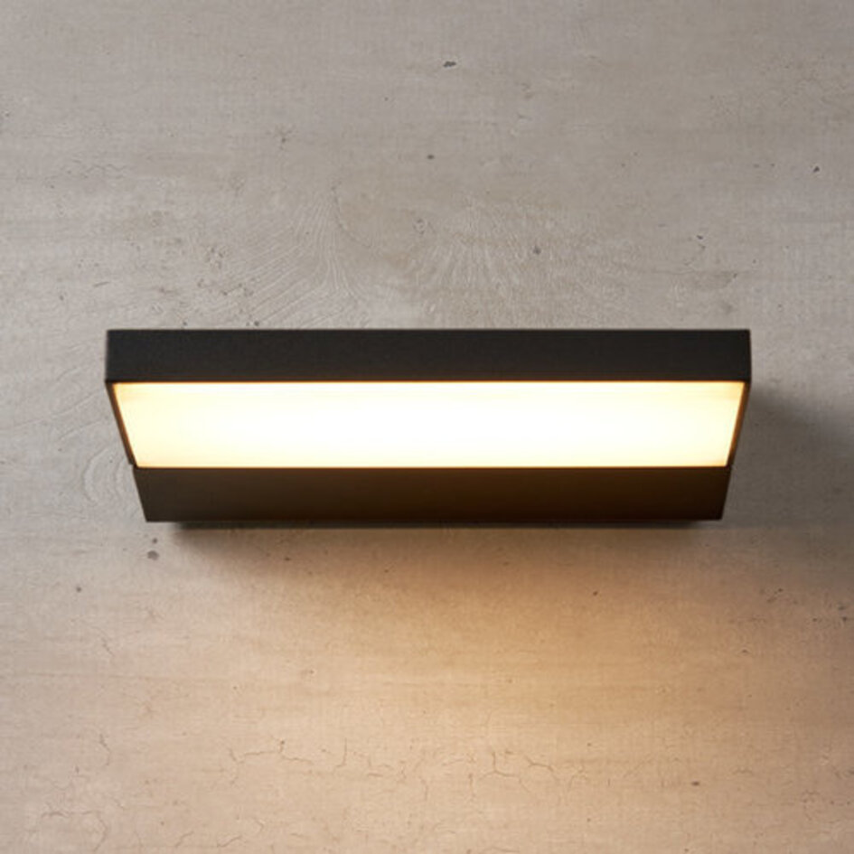 Utomhusvägglampa Argento - antracit