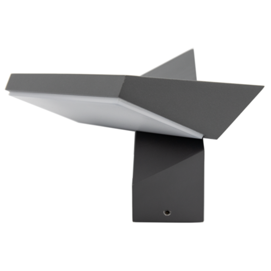 Utomhusvägglampa Argento - antracit