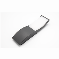 Design-vägglampa Mica - antracit