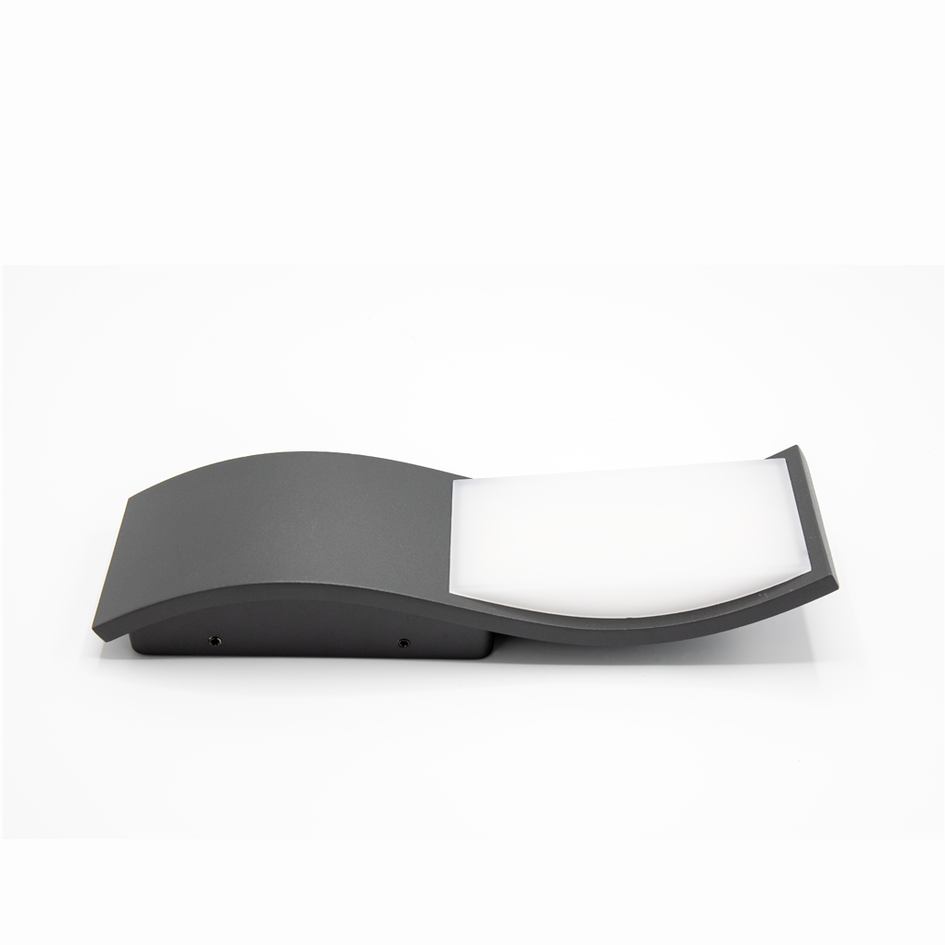 Design-vägglampa Mica - antracit