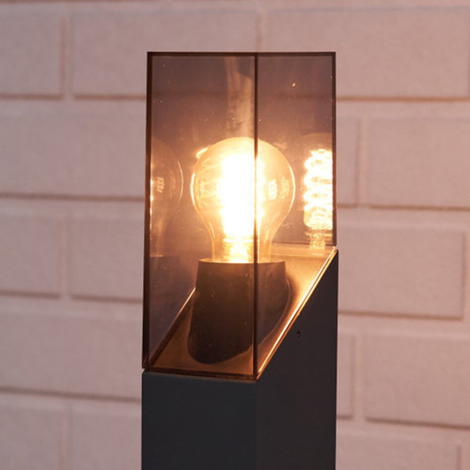 Industriell golvlampa Jet - antracit