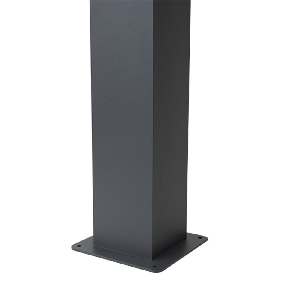 Industriell golvlampa Jet - antracit