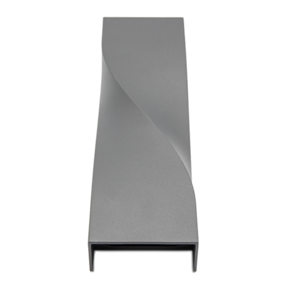 Industriell utomhusvägglampa  Aurelia - antracit