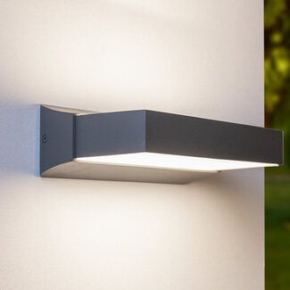 Moderne Außenwandleuchte Onyx - anthrazit