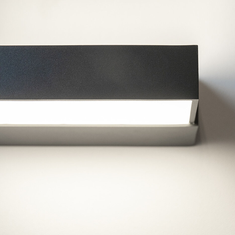 Moderne Außenwandleuchte Onyx - anthrazit