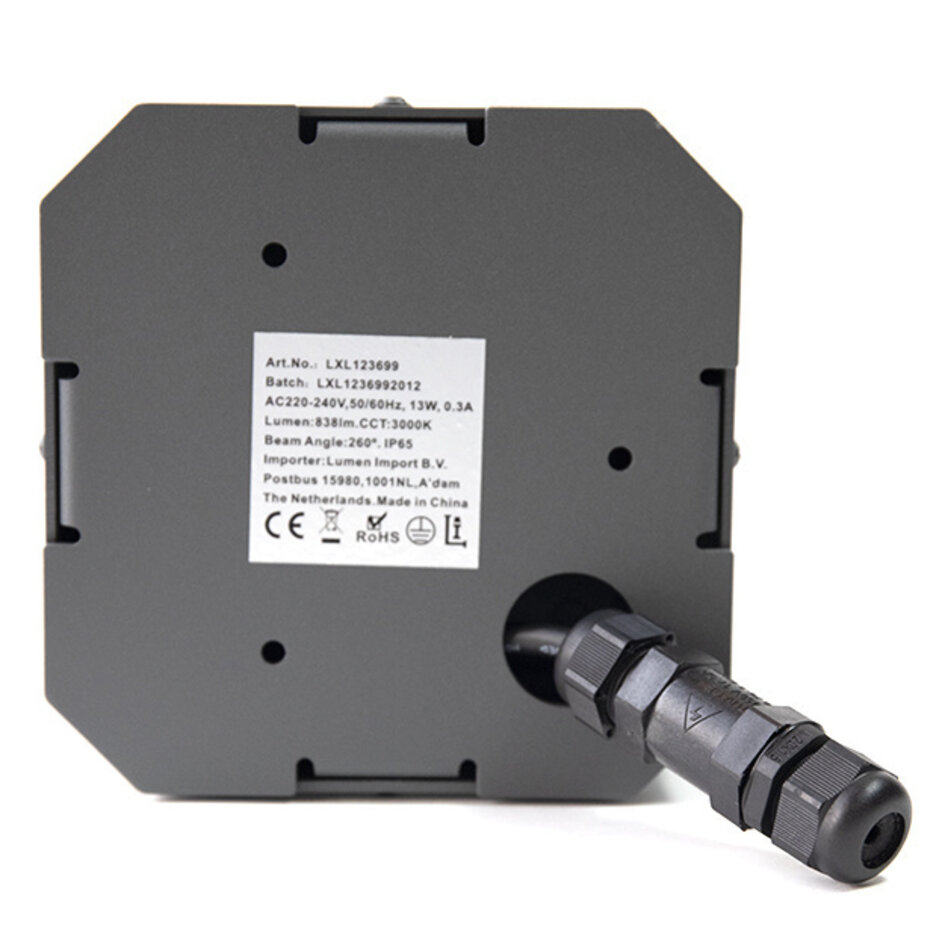 Design-Golvlampa Cobalt - antracit