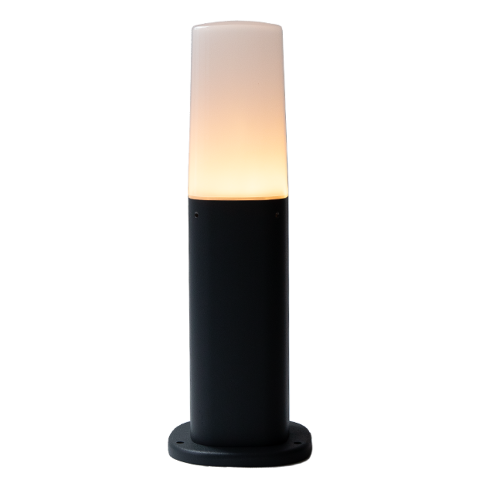 Modern antracit färgad golvlampa Izo, 30 cm