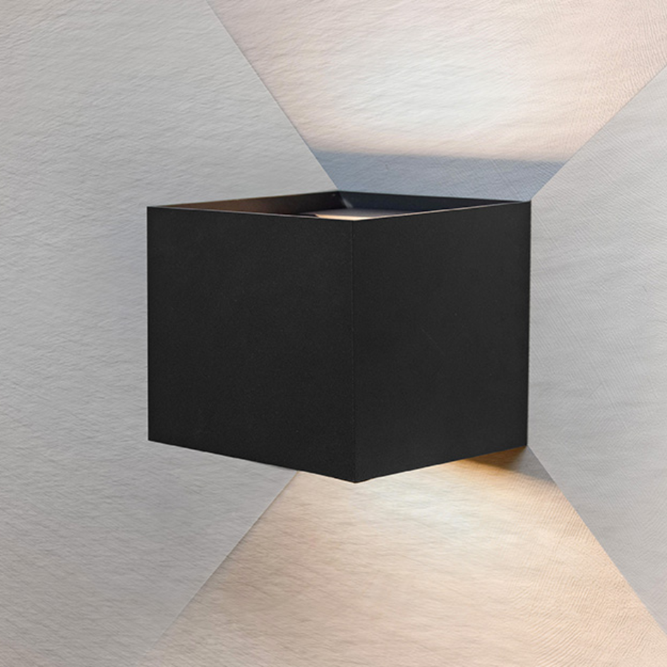 Moderna utomhus vägglampan Oliver - antracit