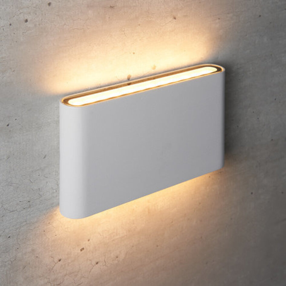 Design-vägglampa Tommy - vit