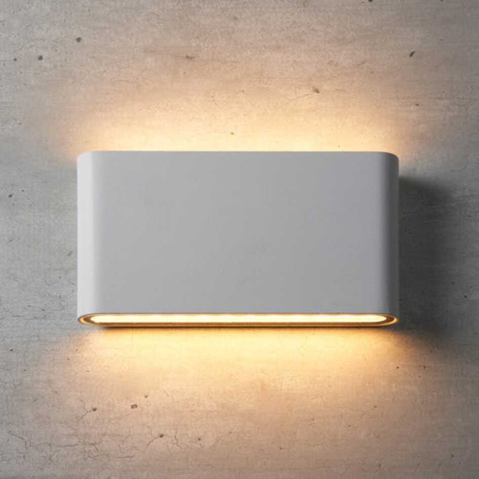 Design-vägglampa Tommy - vit