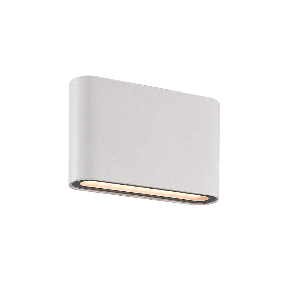 Design-vägglampa Tommy - vit