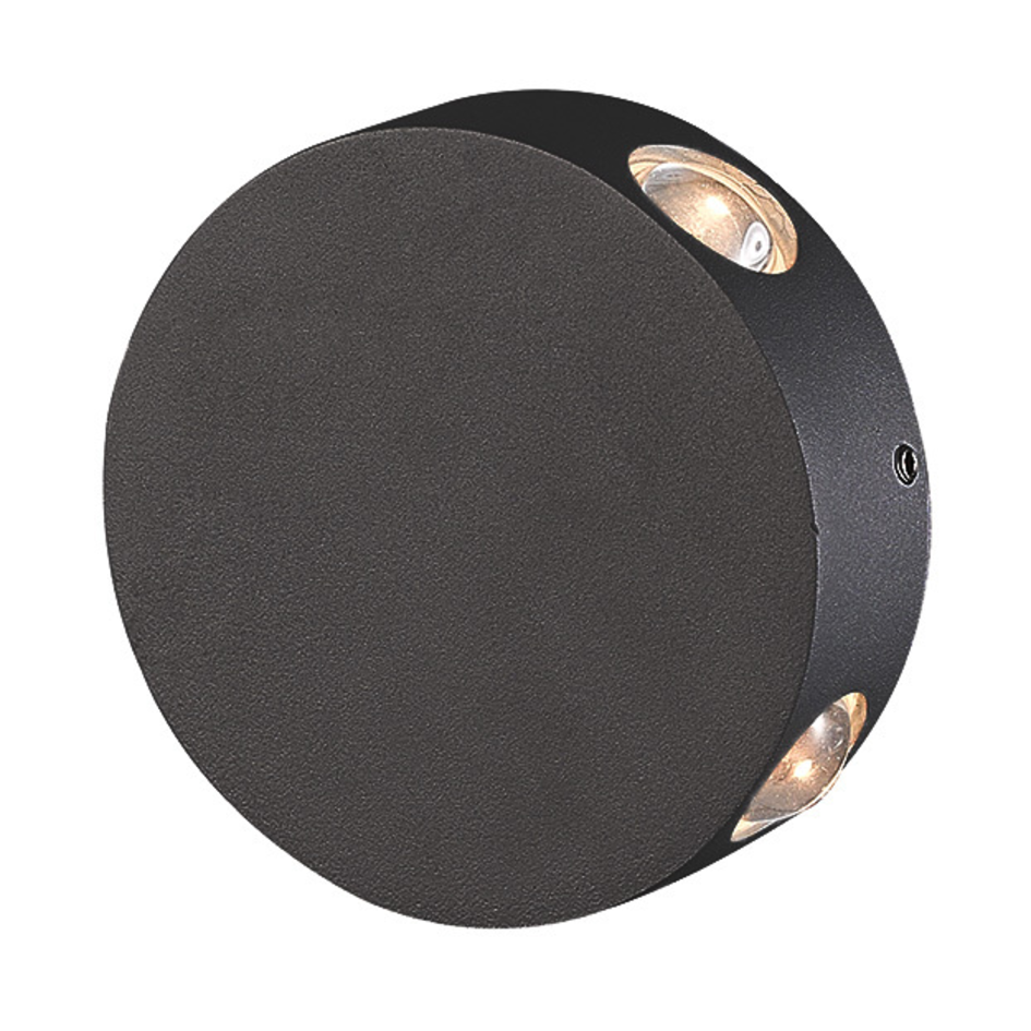 Industriell-vägglampa Marine - vit