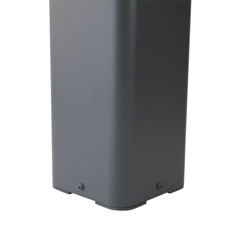 Modern kvadratisk  golvlampa Rocky - antracit