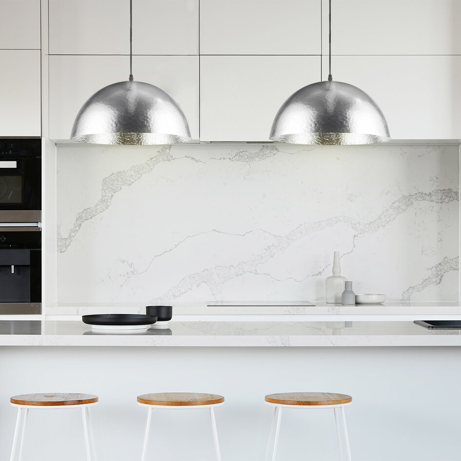 Design hängande lampa i aluminium - Luna