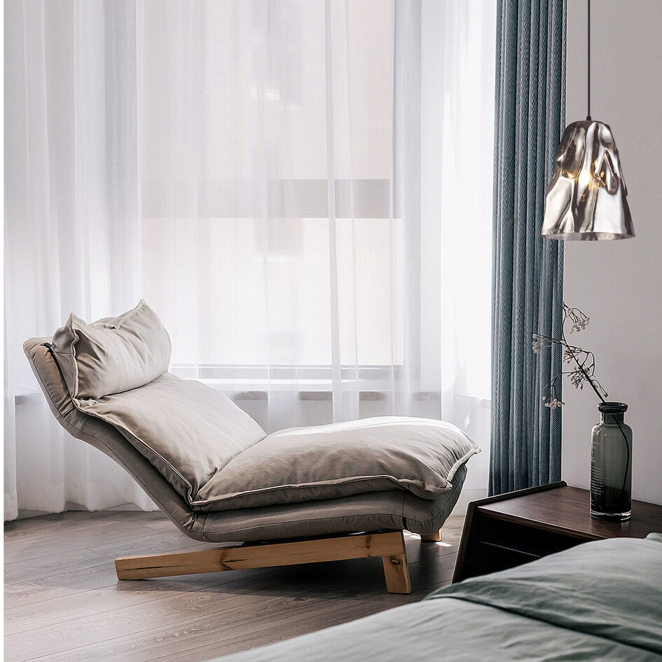 Design pendellampa med rökt glas - Napoli